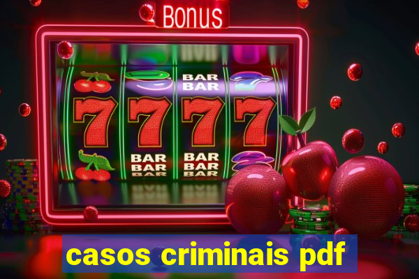 casos criminais pdf